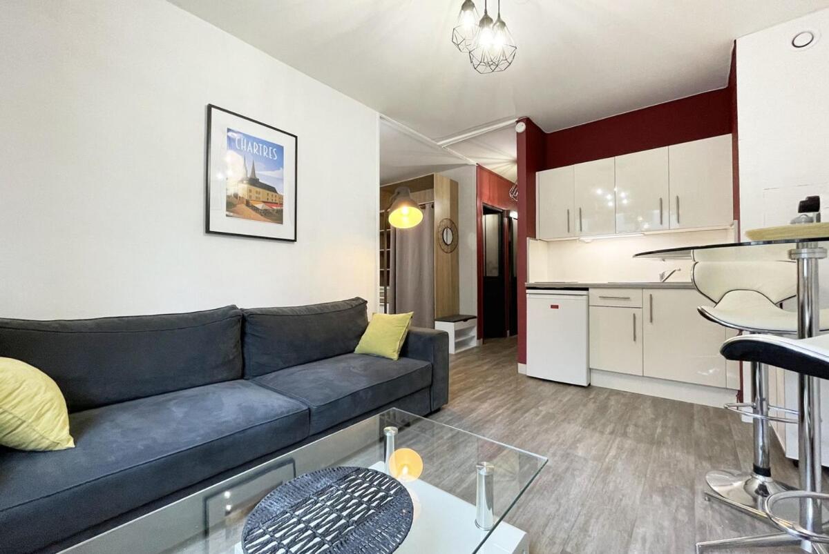 Apartamento Le Chasles For 2 Persons Chartres Exterior foto